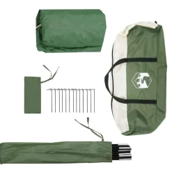 vidaXL Actividades Al Aire Libre-Tienda de campaña para coche para 2 personas impermeable