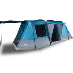 vidaXL Actividades Al Aire Libre-Tienda de campaña túnel para 4 personas impermeable