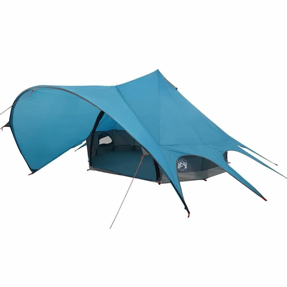 vidaXL Actividades Al Aire Libre-Tienda de campaña tipo teepee para 3 personas y gris