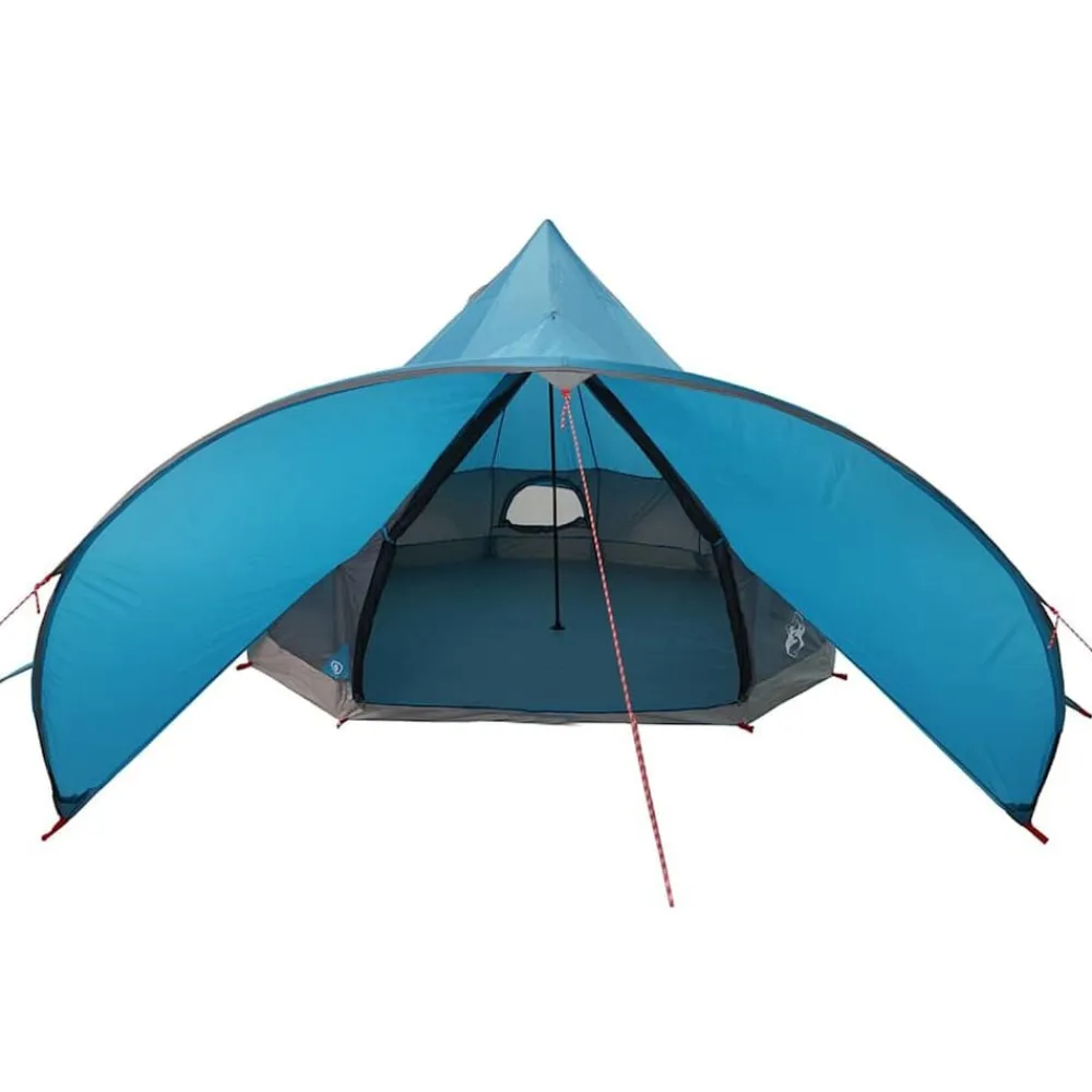 vidaXL Actividades Al Aire Libre-Tienda de campaña tipo teepee para 3 personas y gris