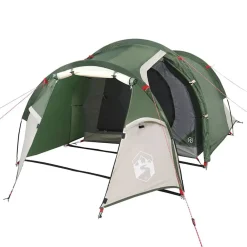 vidaXL Tienda de campaña túnel para 2 personas impermeable Verde Outlet
