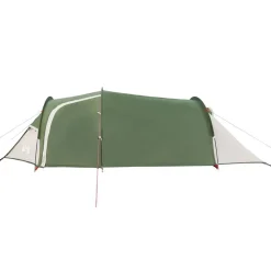 vidaXL Tienda de campaña túnel para 2 personas impermeable Verde Outlet