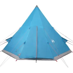 vidaXL Actividades Al Aire Libre-Tienda de campaña tipi para 4 personas impermeable