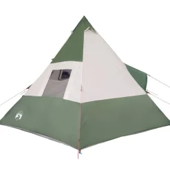 vidaXL Actividades Al Aire Libre-Tienda de campaña tipi para 7 personas impermeable