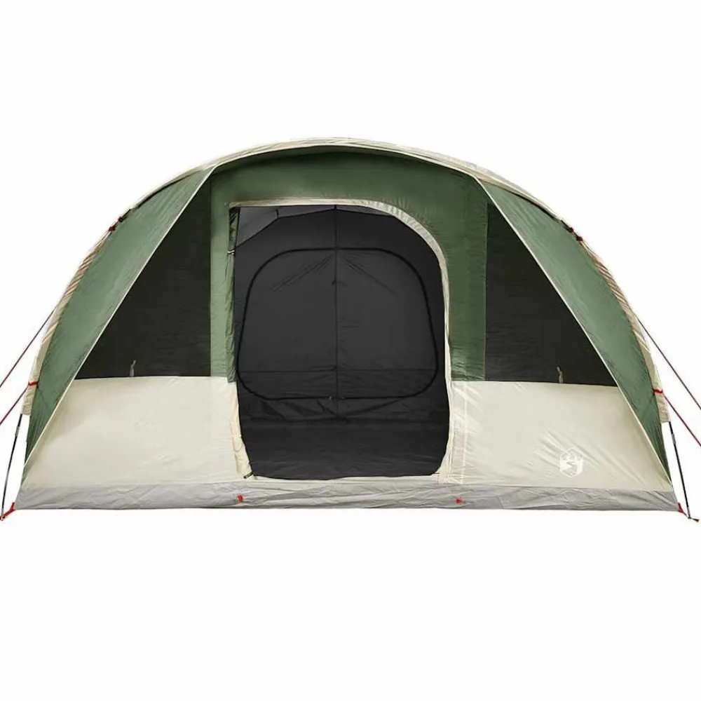 vidaXL Tienda de campaña túnel para 5 personas impermeable Verde Outlet
