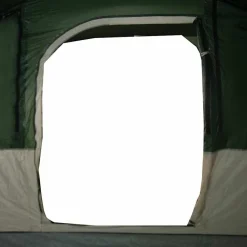 vidaXL Tienda de campaña túnel para 5 personas impermeable Verde Outlet