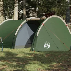 vidaXL Actividades Al Aire Libre-Tienda de campaña túnel para 4 personas impermeable