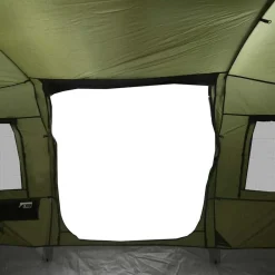 vidaXL Actividades Al Aire Libre-Tienda de campaña túnel para 4 personas impermeable