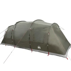 vidaXL Actividades Al Aire Libre-Tienda de campaña túnel para 4 personas impermeable