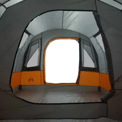 vidaXL Actividades Al Aire Libre-Tienda de campaña túnel 3 personas impermeable