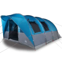 vidaXL Actividades Al Aire Libre-Tienda de campaña túnel para 5 personas impermeable