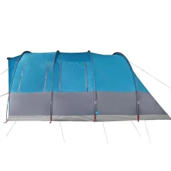 vidaXL Actividades Al Aire Libre-Tienda de campaña túnel para 5 personas impermeable