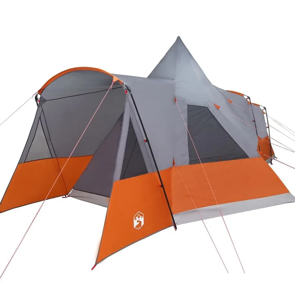 vidaXL Actividades Al Aire Libre-Tienda de campaña Teepee para 8 personas