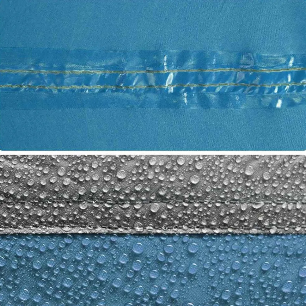 vidaXL Tienda de campaña túnel para 4 personas impermeable Azul Hot