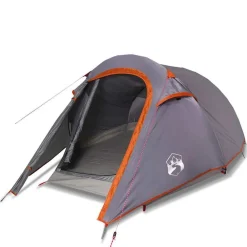 vidaXL Actividades Al Aire Libre-Tienda de campaña túnel 3 personas impermeable