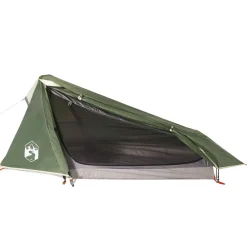 vidaXL Actividades Al Aire Libre-Tienda de campaña túnel para 1 persona impermeable