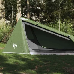 vidaXL Actividades Al Aire Libre-Tienda de campaña túnel para 1 persona impermeable
