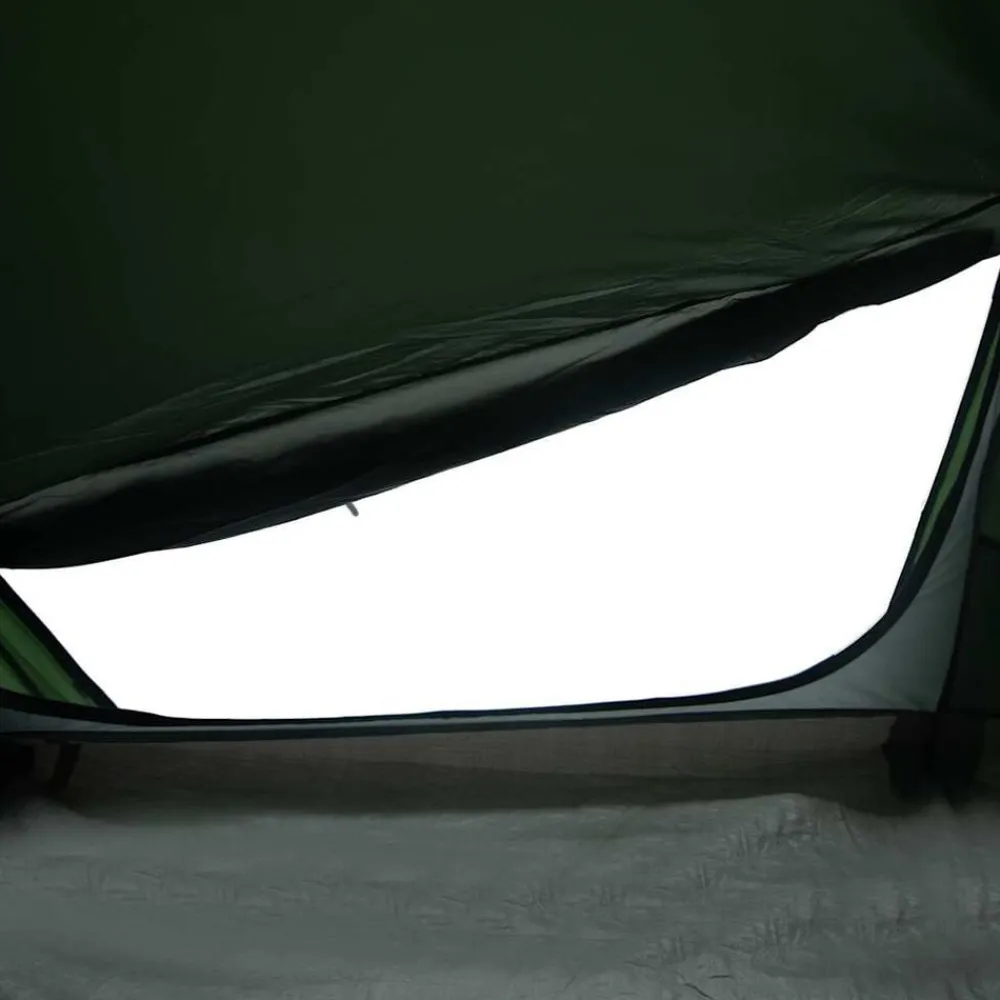vidaXL Actividades Al Aire Libre-Tienda de campaña túnel para 1 persona impermeable