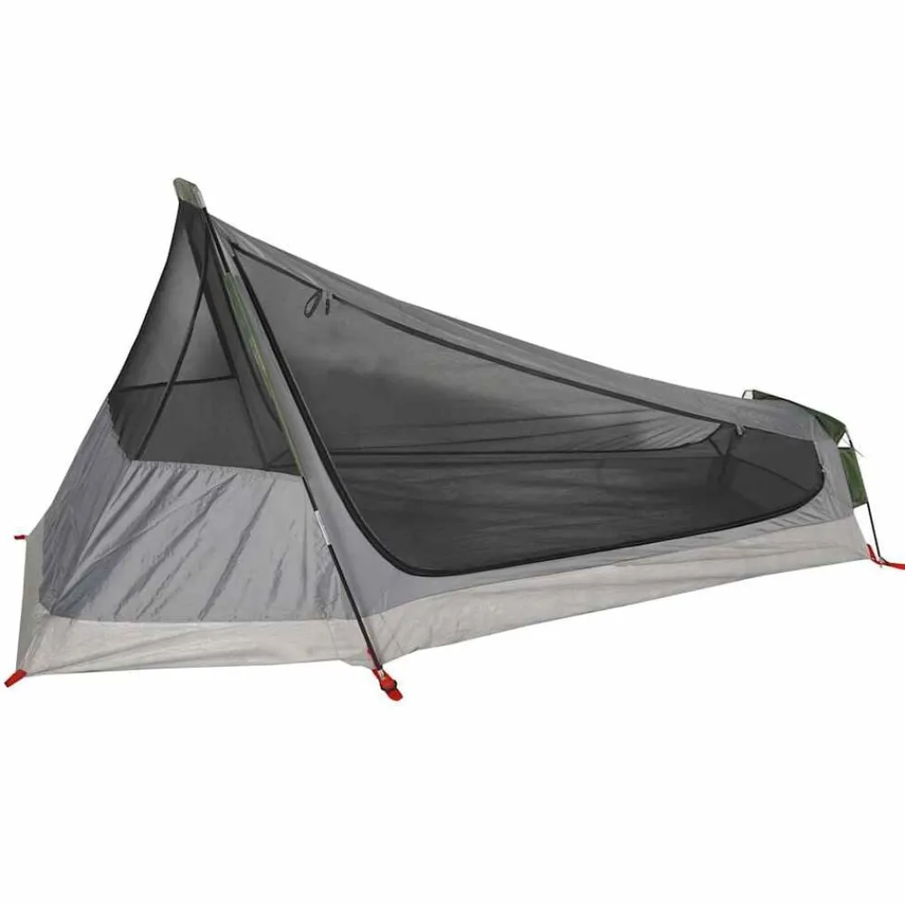 vidaXL Actividades Al Aire Libre-Tienda de campaña túnel para 1 persona impermeable