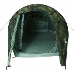 vidaXL Actividades Al Aire Libre-Tienda de campaña túnel para 3 personas impermeable
