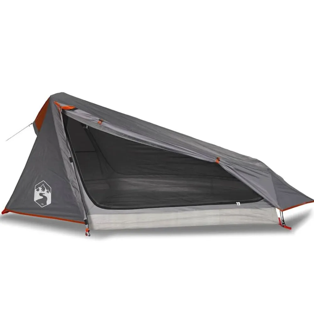 vidaXL Actividades Al Aire Libre-Tienda de campaña túnel 1 persona impermeable