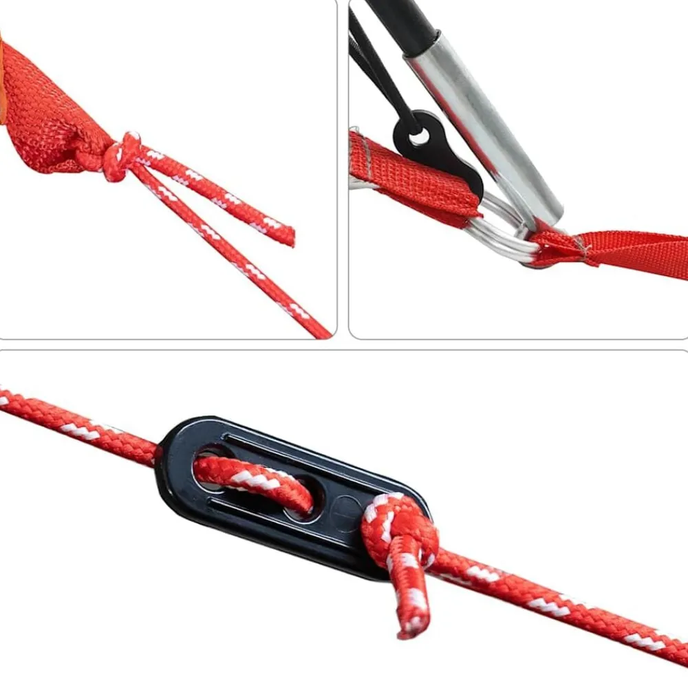 vidaXL Actividades Al Aire Libre-Tienda de campaña túnel para 3 personas impermeable