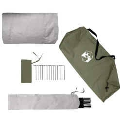 vidaXL Tienda de campaña túnel para 3 personas impermeable Verde oliva Clearance