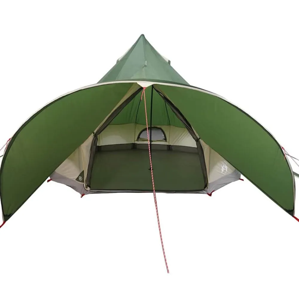 vidaXL Actividades Al Aire Libre-Tienda de campaña tipo teepee para 3 personas y Gris