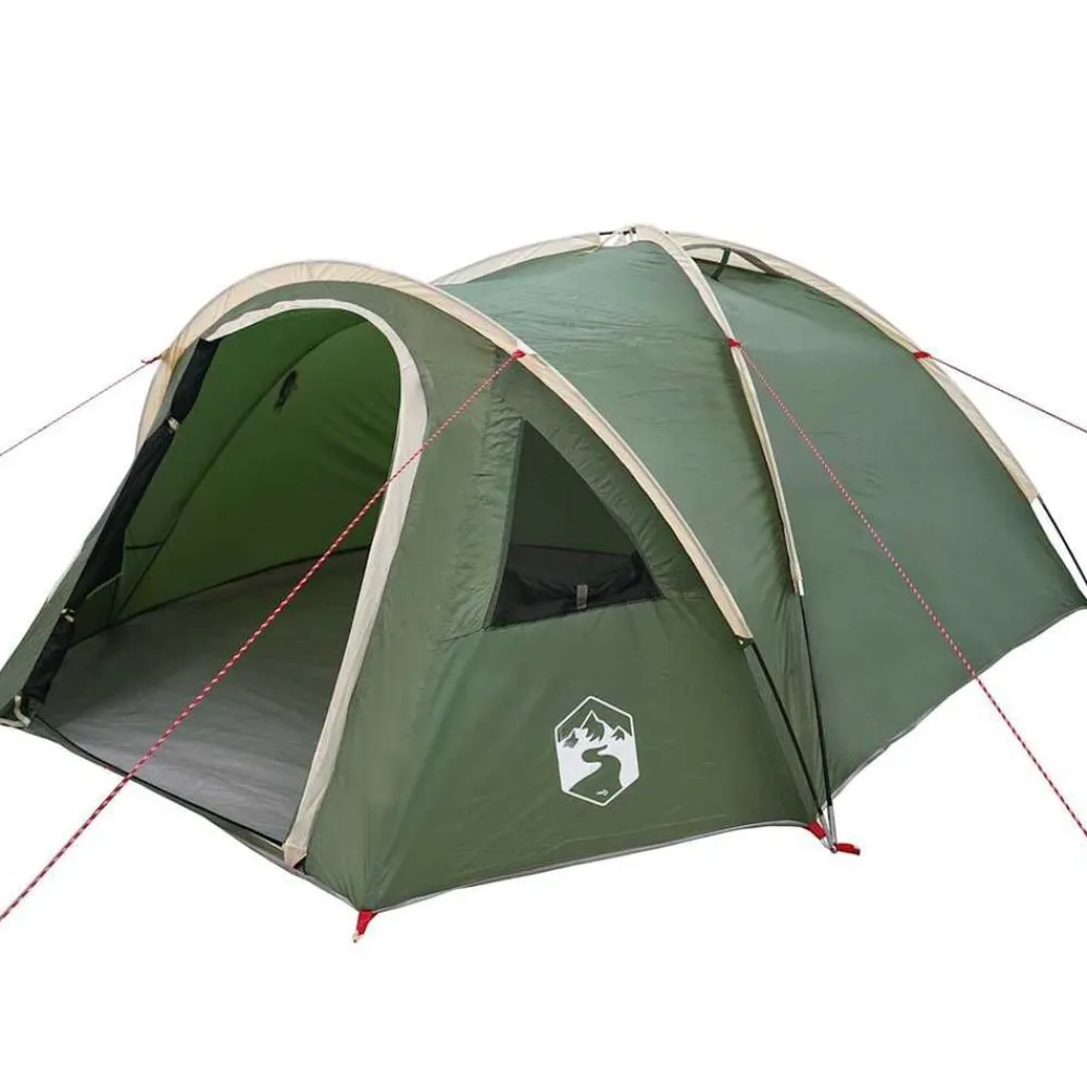 vidaXL Actividades Al Aire Libre-Tienda de camping con techo 308 x 268 x 130 cm Poliéster