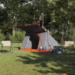 vidaXL Actividades Al Aire Libre-Tienda de camping 282 x 225 x 154 cm tafetán
