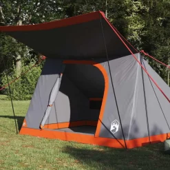 vidaXL Actividades Al Aire Libre-Tienda de camping 282 x 225 x 154 cm tafetán