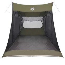 vidaXL Tienda de coche para 2 personas impermeable Verde oliva Online