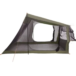 vidaXL Tienda de coche para 2 personas impermeable Verde oliva Online