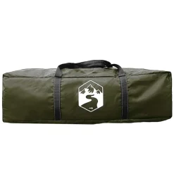 vidaXL Tienda de coche para 2 personas impermeable Verde oliva Online