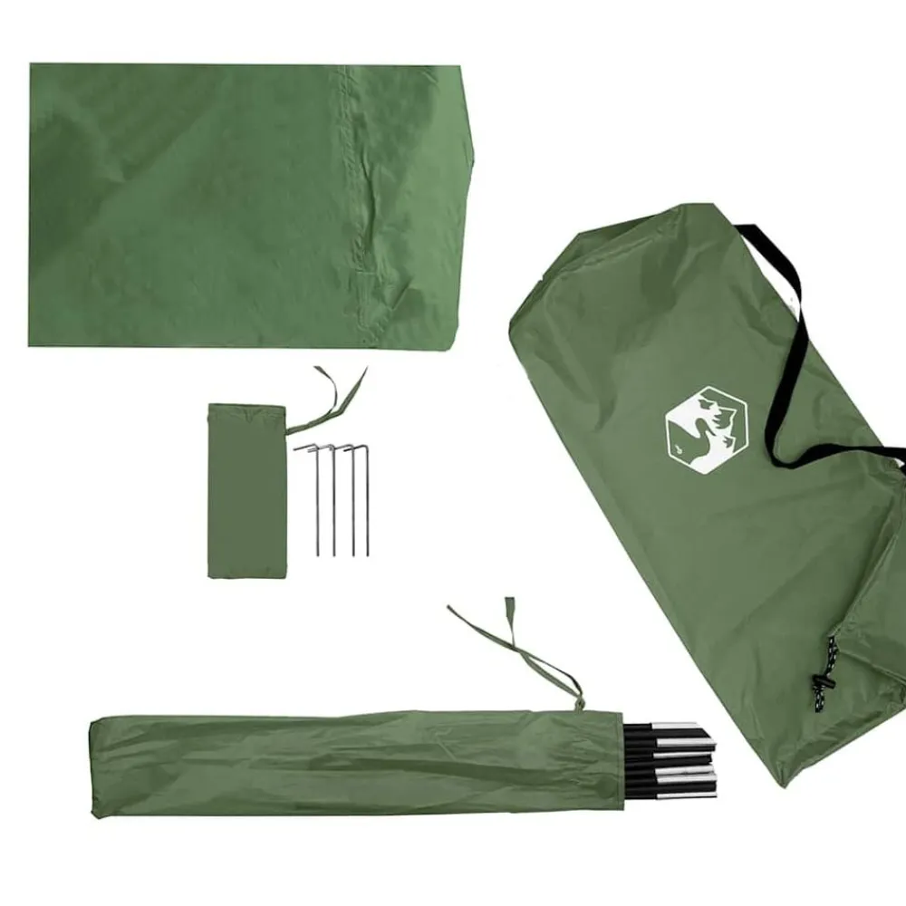 vidaXL Tienda de ducha impermeable Verde Sale