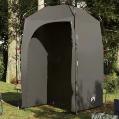 vidaXL Actividades Al Aire Libre-Tienda de ducha impermeable marrón
