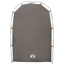 vidaXL Actividades Al Aire Libre-Tienda de ducha impermeable marrón