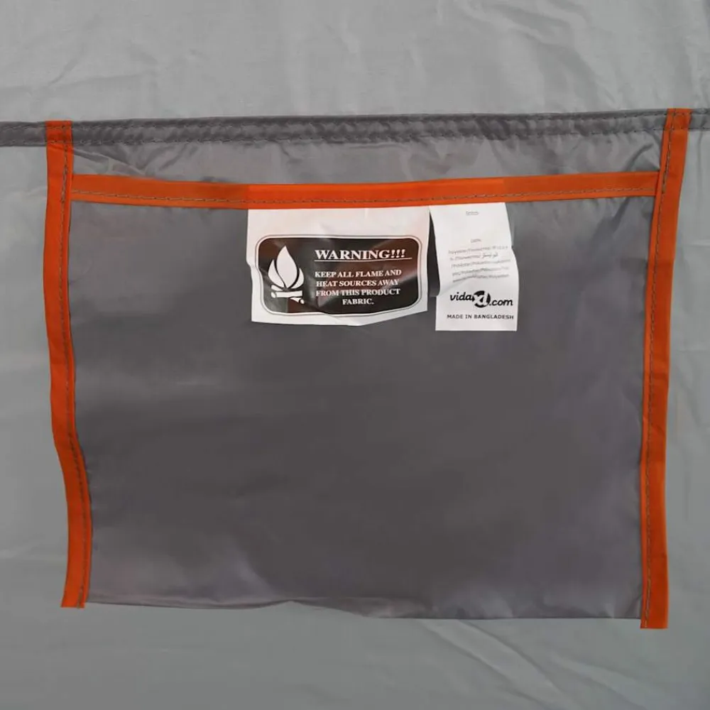 vidaXL Tienda de ducha impermeable Gris Hot