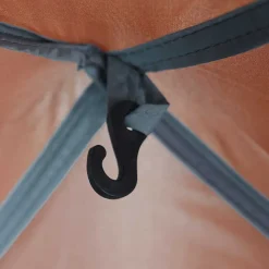 vidaXL Tienda de ducha impermeable Gris Hot