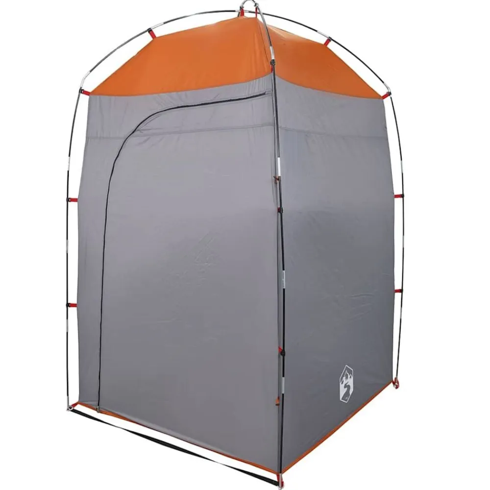 vidaXL Tienda de ducha impermeable Gris Hot