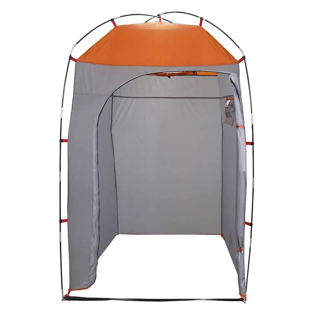 vidaXL Tienda de ducha impermeable Gris Hot