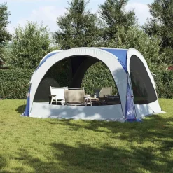 vidaXL Tienda de fiesta impermeable Azul Outlet