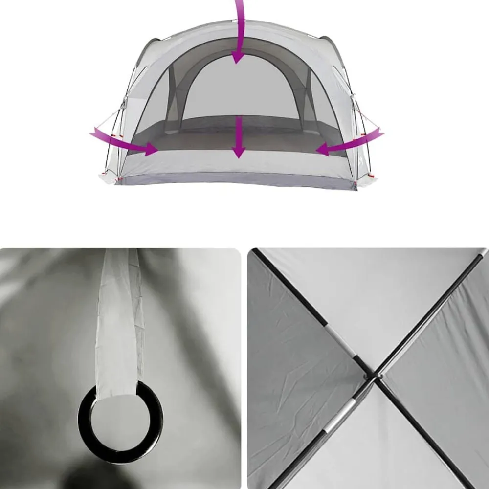 vidaXL Actividades Al Aire Libre-Tienda de fiesta impermeable