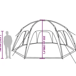 vidaXL Actividades Al Aire Libre-Tienda de fiesta impermeable