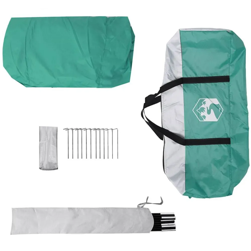 vidaXL Tienda de fiesta impermeable Verde mar New
