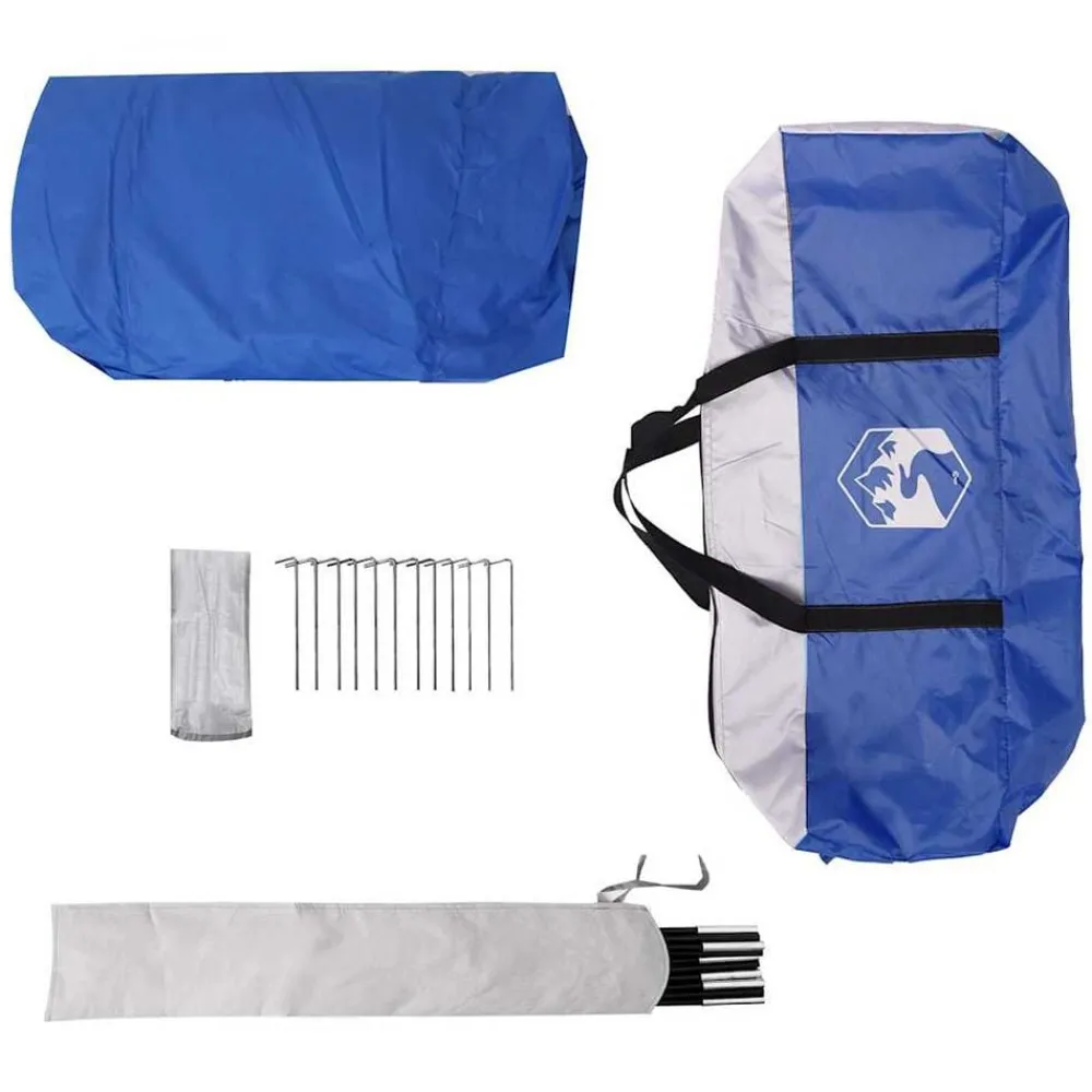 vidaXL Tienda de fiesta impermeable Azul celeste Outlet