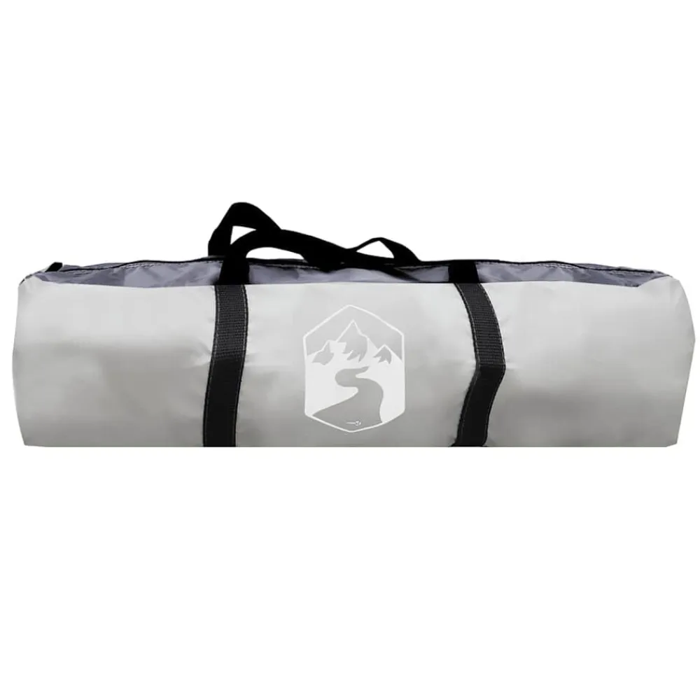 vidaXL Tienda de fiesta impermeable blanco y Gris Outlet
