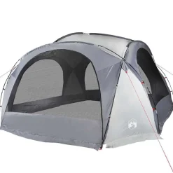 vidaXL Tienda de fiesta impermeable blanco y Gris Outlet