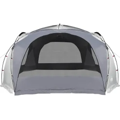 vidaXL Tienda de fiesta impermeable blanco y Gris Outlet