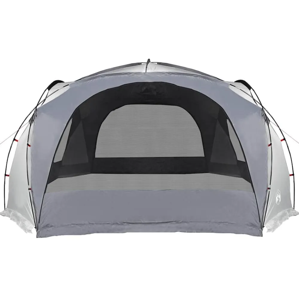 vidaXL Tienda de fiesta impermeable blanco y Gris Outlet